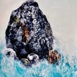 Mari Blomroos-Heininen, Wind-is-Playing, Oil on canvas, 89x116cm, 2020