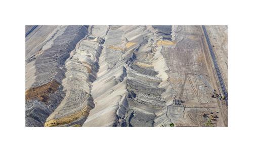 Coal Surface Mining Landscape Process 
